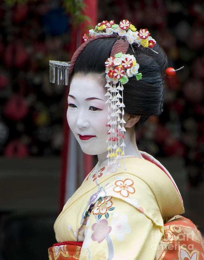 Kyoto Geisha Photograph by Waterdancer 