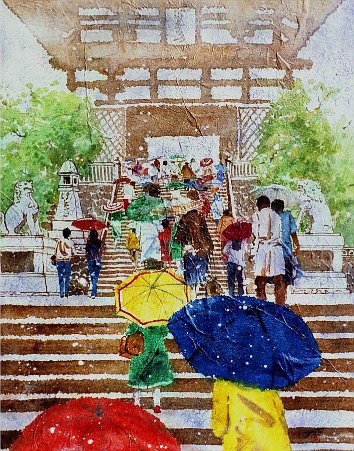  Kyoto Japan Painting by John YATO