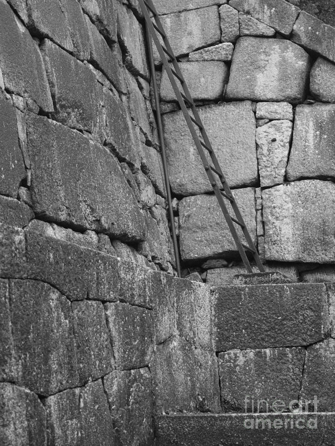 Kyoto Palace Stone Wall Photograph by Carol Groenen