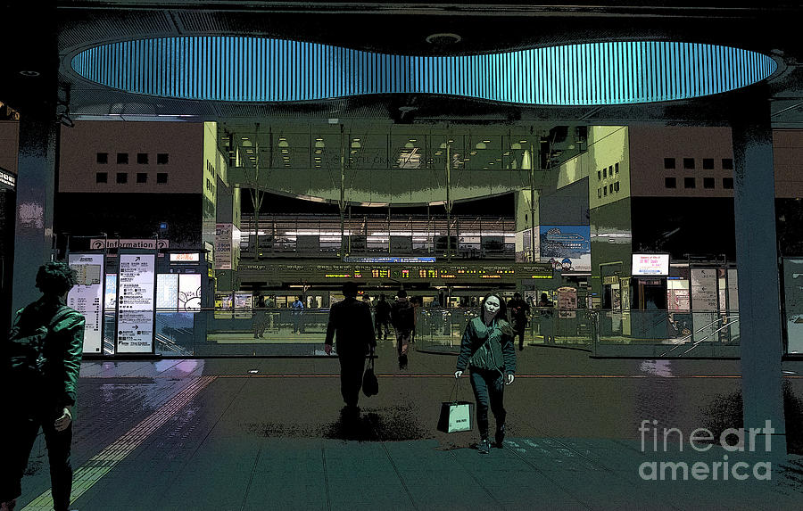 Kyoto Station, Japan Poster Photograph by Perry Rodriguez