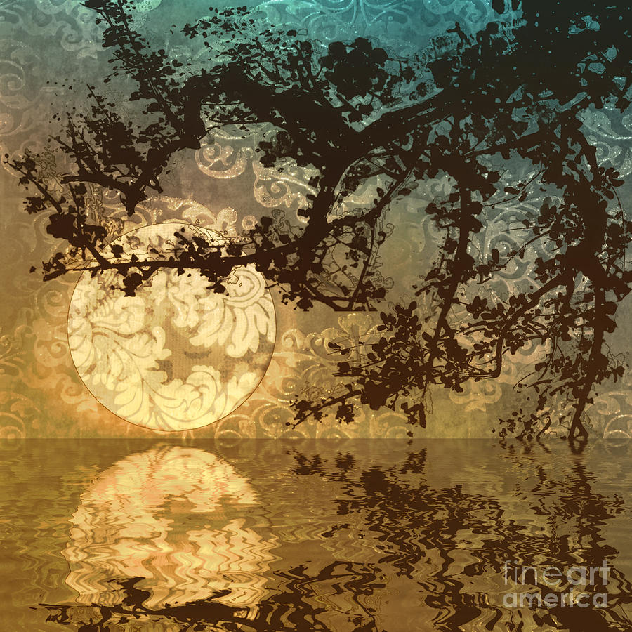 Kyoto Sun Painting by Mindy Sommers