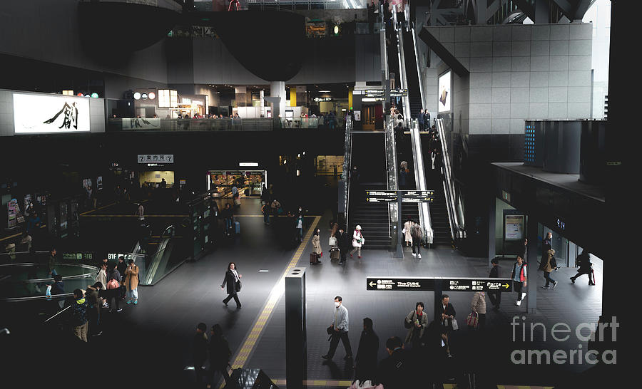 Kyoto Train Station, Japan 2 Photograph by Perry Rodriguez