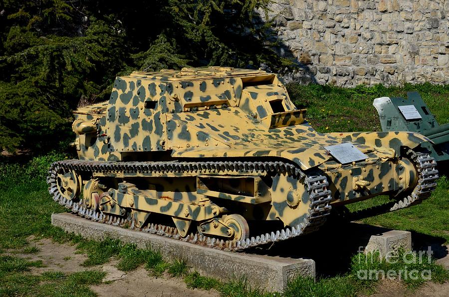 L3/35 Italian built light armored tank at Belgrade Military Museum Serbia Photograph by Imran Ahmed