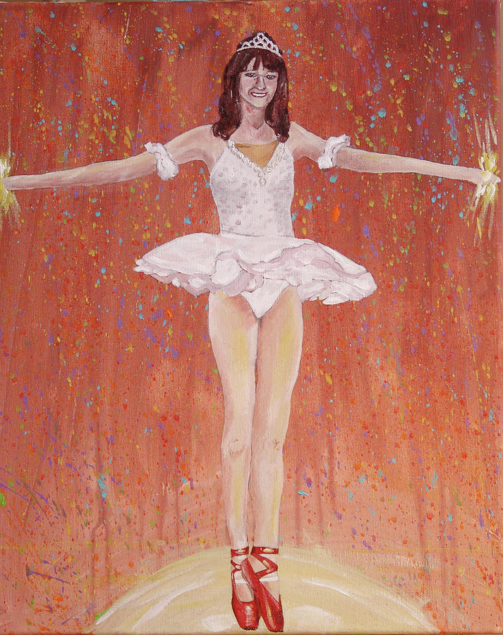 La Ballerina Jessi Painting by Kevin Callahan