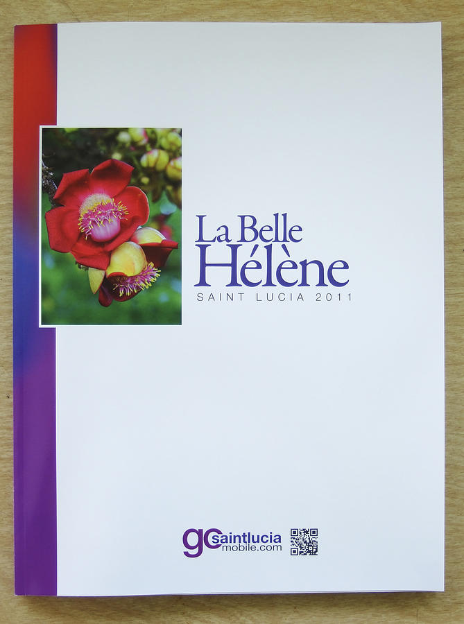 La Belle Helene-Cover-St Lucia Photograph by Chester Williams