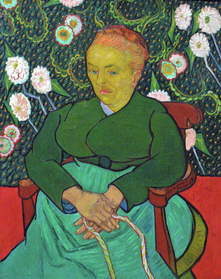 La Berceuse Anagoria Painting by Vincent van Gogh