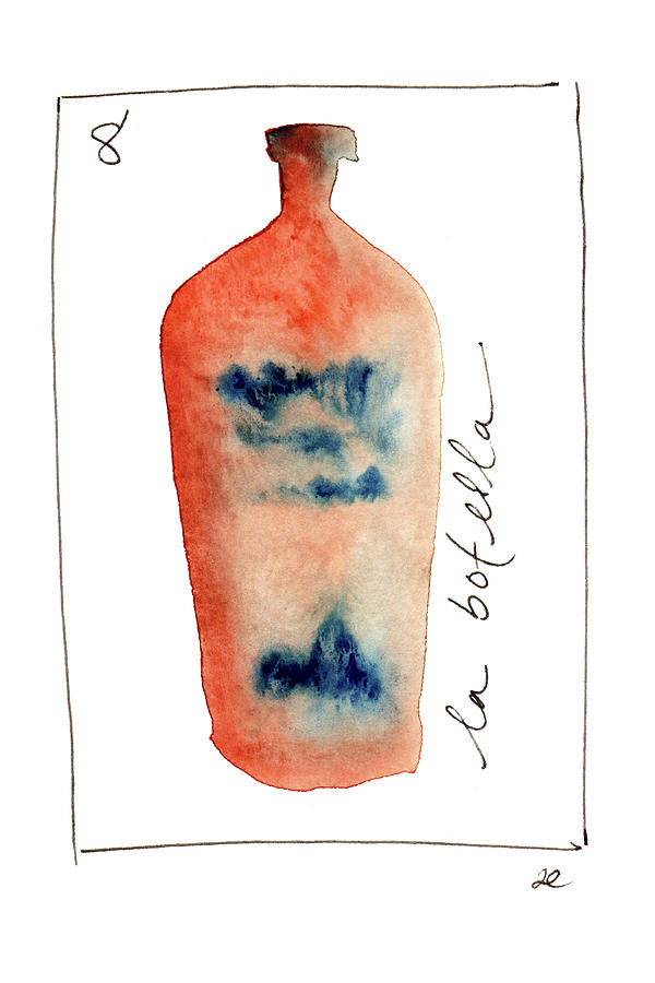 La Botella Painting by Anna Elkins