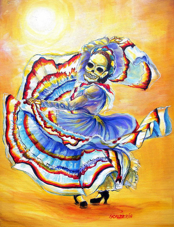 La Bruja Painting by Heather Calderon