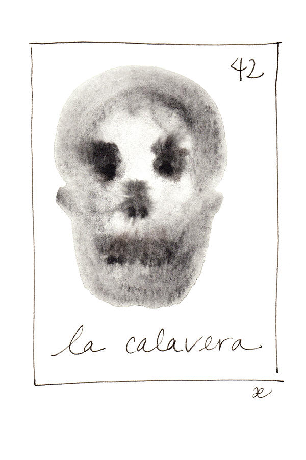 La Calavera Painting by Anna Elkins