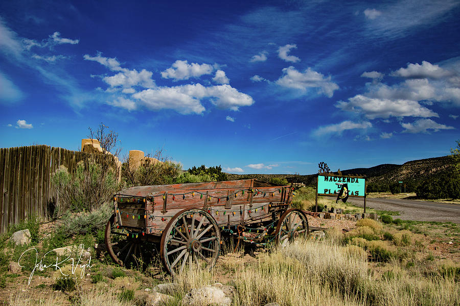 New Mexico Photograph - La Carreta de Placitas by John Vigil