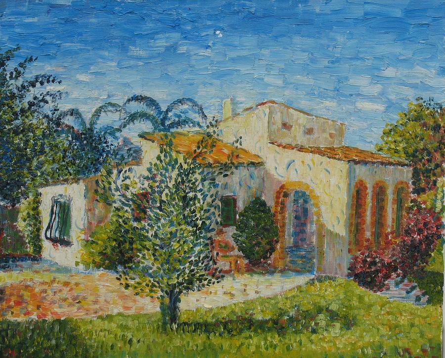 La casa Painting by Marc Loy - Fine Art America