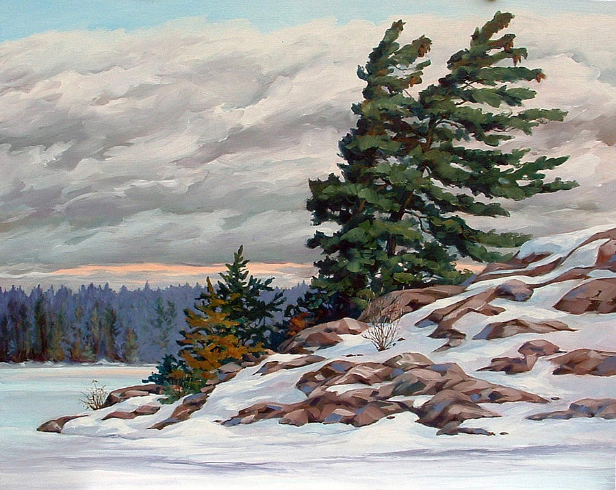 La Cloche in White Painting by RoseMarie Condon - Fine Art America