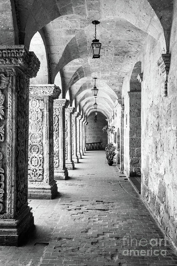 La Compania cloister Photograph by Olivier Steiner