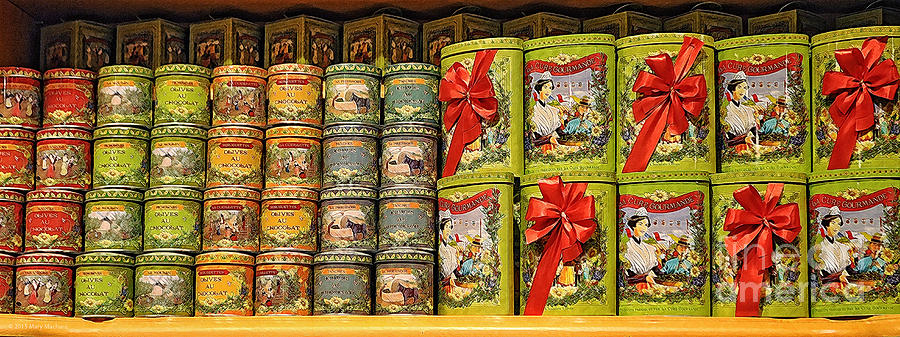 La Cure Gourmande - Candy Tins Photograph by Mary Machare