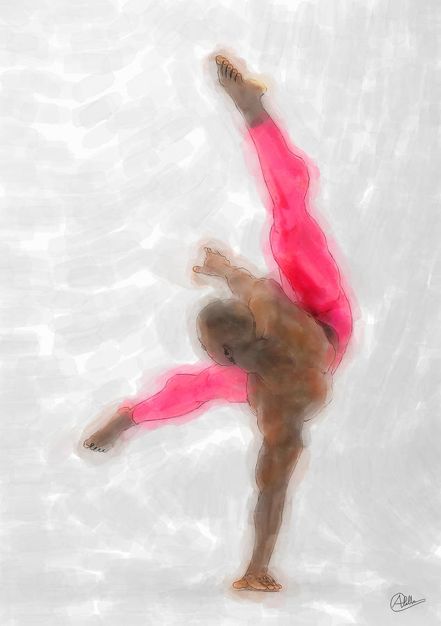 Dancer Painting - La danza de Orfeo by Quim Abella