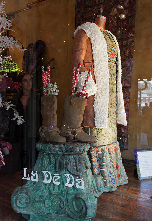 La De Da Gingerbread Dress and Boots Photograph by Suzanne Gaff