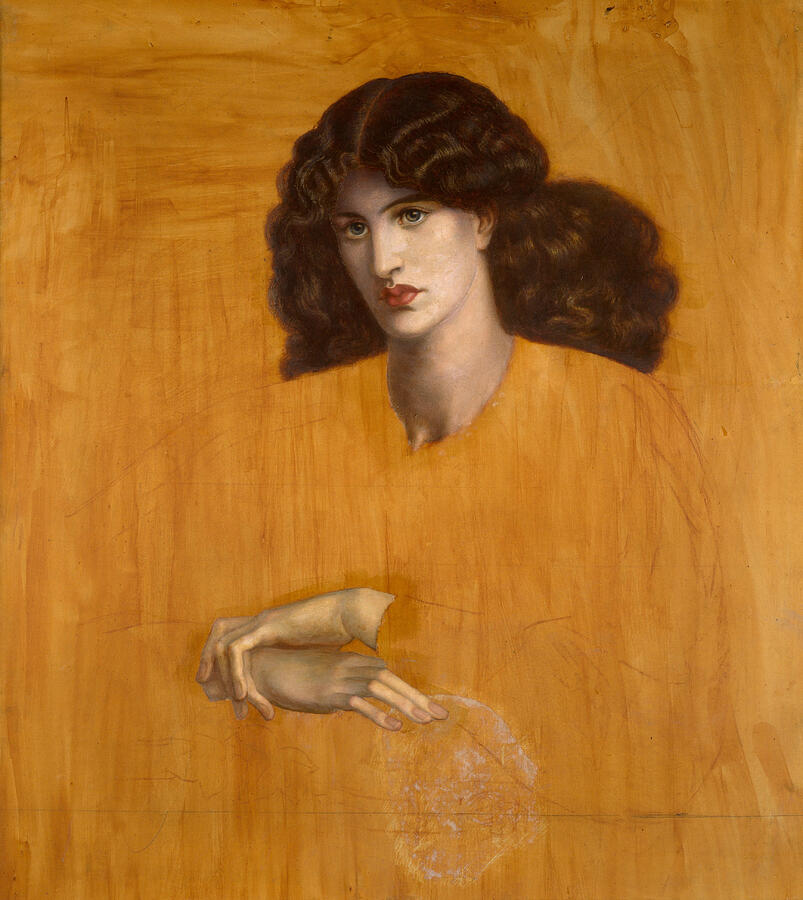 La Donna Della Finestra, from 1881 Painting by Dante Gabriel Rossetti