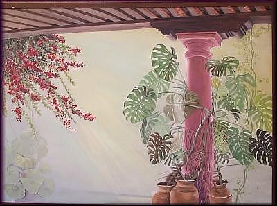 La Estancia Painting by Irene Corey La Estancia Painting by Irene Corey