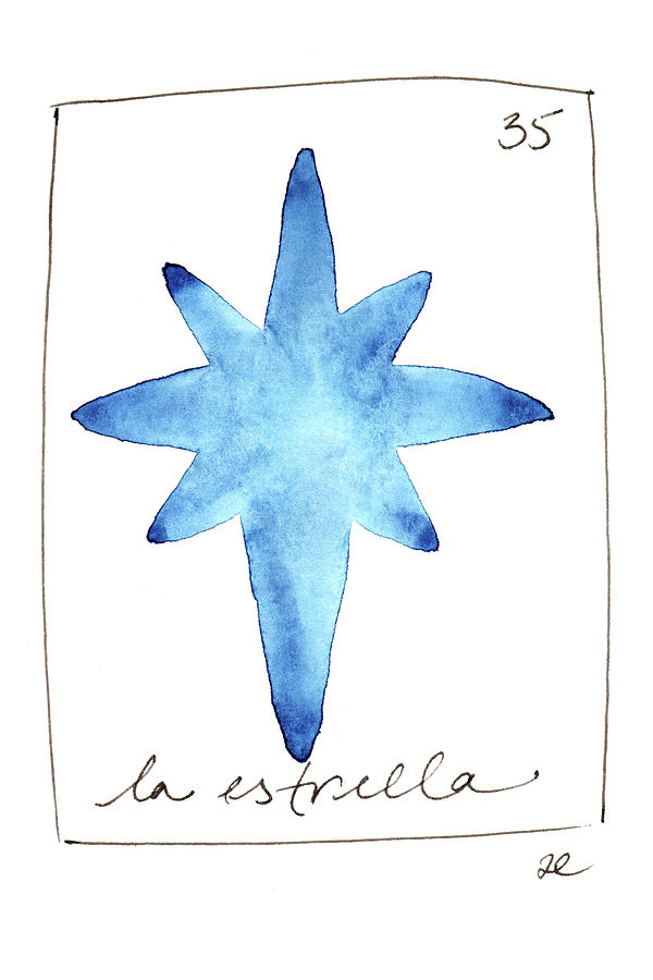 La Estrella Painting by Anna Elkins