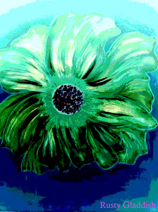 La Flora Painting by Rusty Gladdish