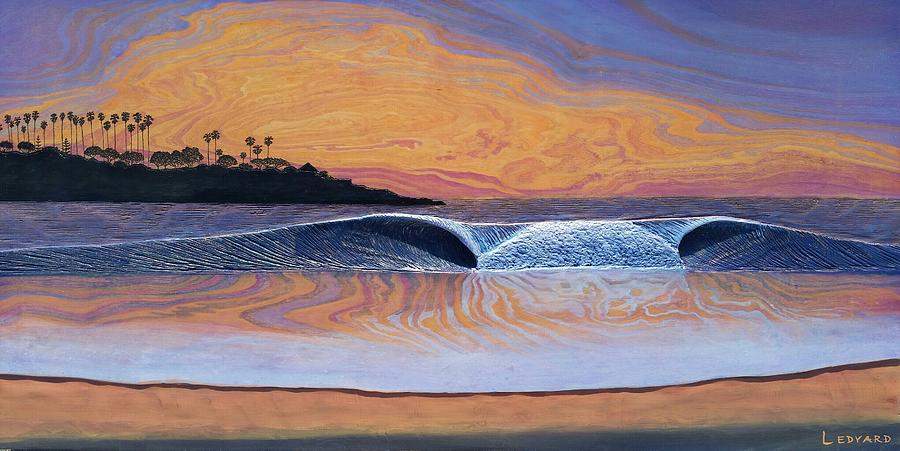 La Jolla Shores Painting by Nathan Ledyard