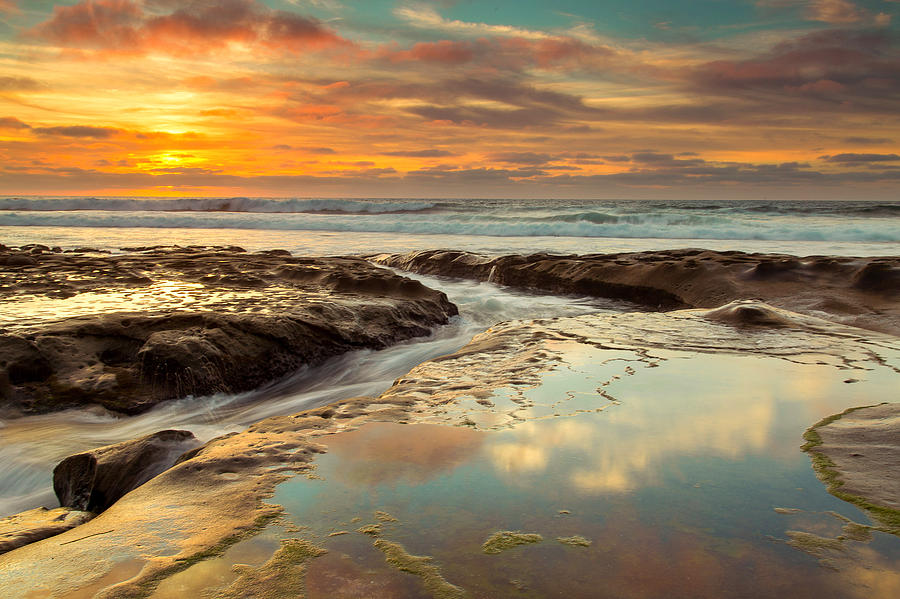 San Diego Photograph - La Jolla Sunset by Jackie Novak