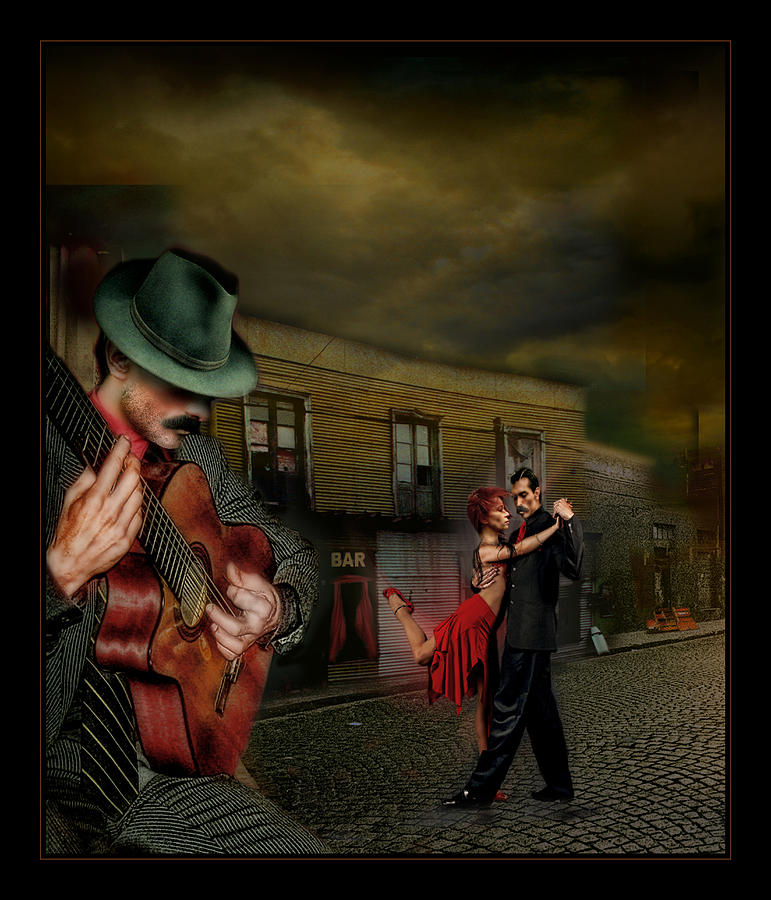 La Leccion de Tango II Photograph by Raul Villalba