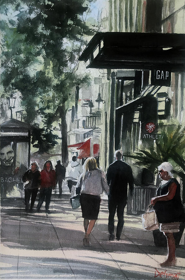 LA Life I Painting by Gregory DeGroat