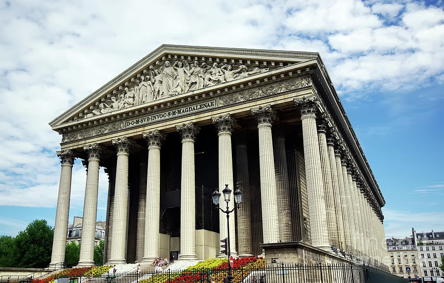 La Madeleine church Photograph by Cosmin-Constantin Sava - Fine Art America