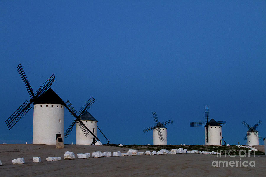 La Mancha Windmills Photograph by Heiko Koehrer-Wagner
