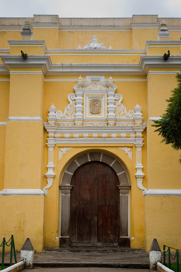 La Merced Church Antigua Guatemala Photograph