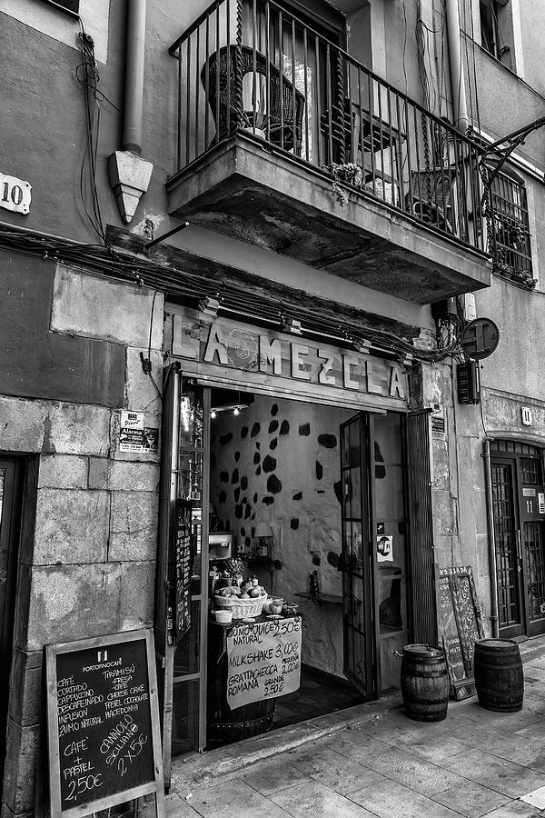 La Mezcla - Barcelona Photograph by Georgia Clare