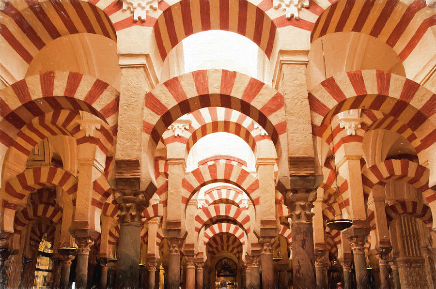 La Mezquita Mosque Cathedral, Cordoba, Spain Photograph by Curt Rush