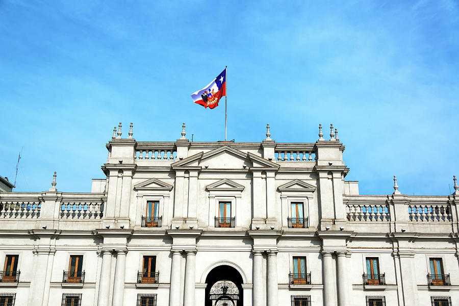 La Moneda Palace Photograph by Jess Kraft