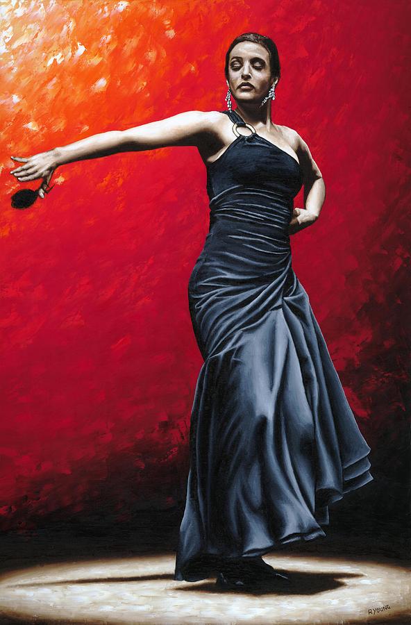 La Nobleza del Flamenco Painting by Richard Young