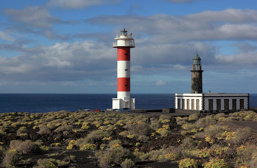 La Palma, Canary Island, lighthouses on the Punta de Fuencaliente ...