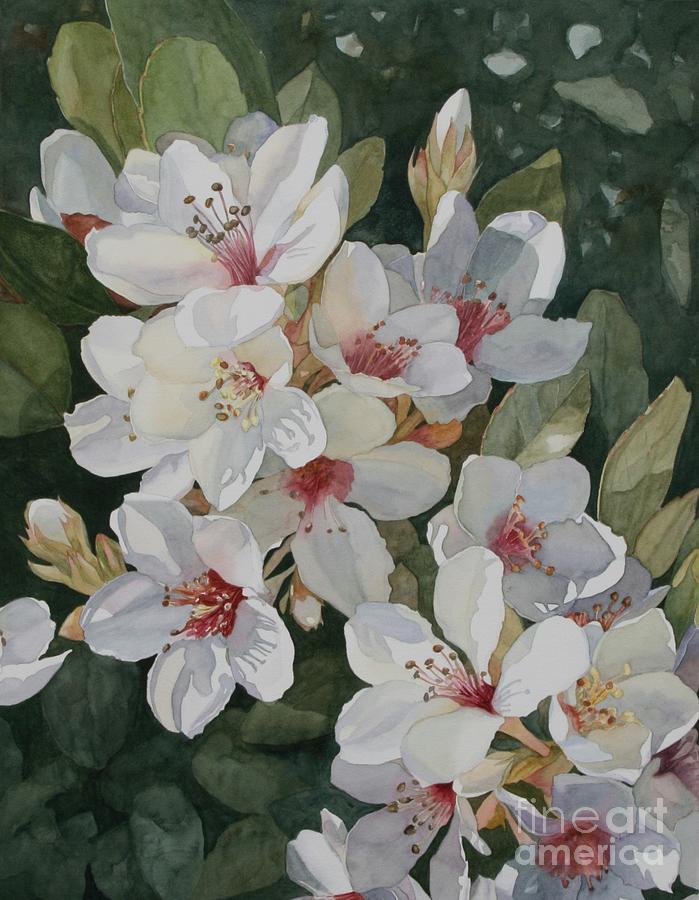 La Petit Fleur Painting by Jan Lawnikanis