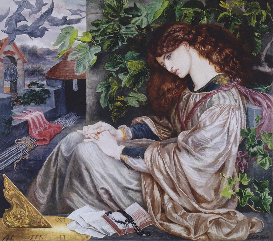 La Pia De Tolomei Painting by Dante Gabriel Rossetti