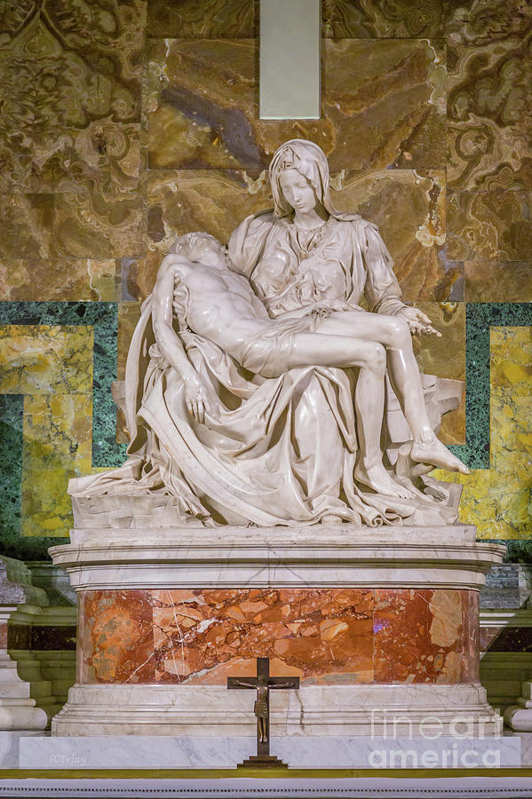 La Piedad Sculpture Vatican Photograph by Rene Triay FineArt Photos