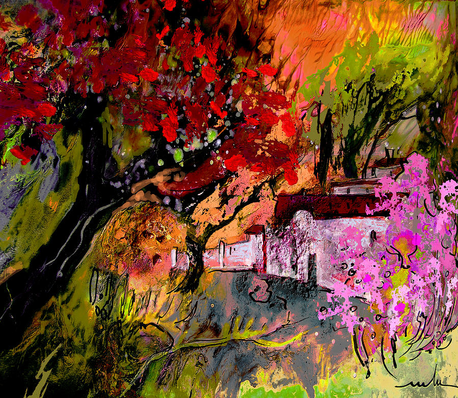 La Provence 22 Painting by Miki De Goodaboom