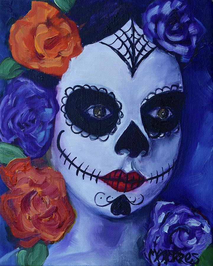 La Reina Painting by Melissa Torres