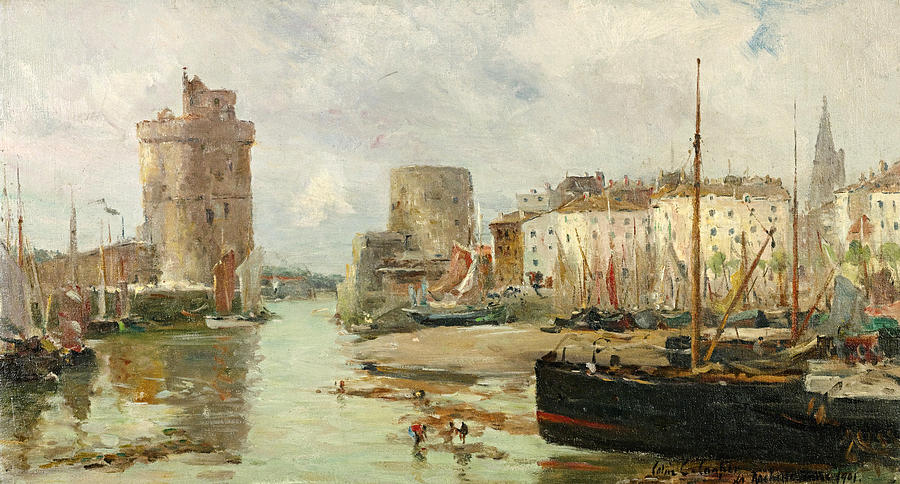 La Rochelle Painting by Colin Campbell Cooper