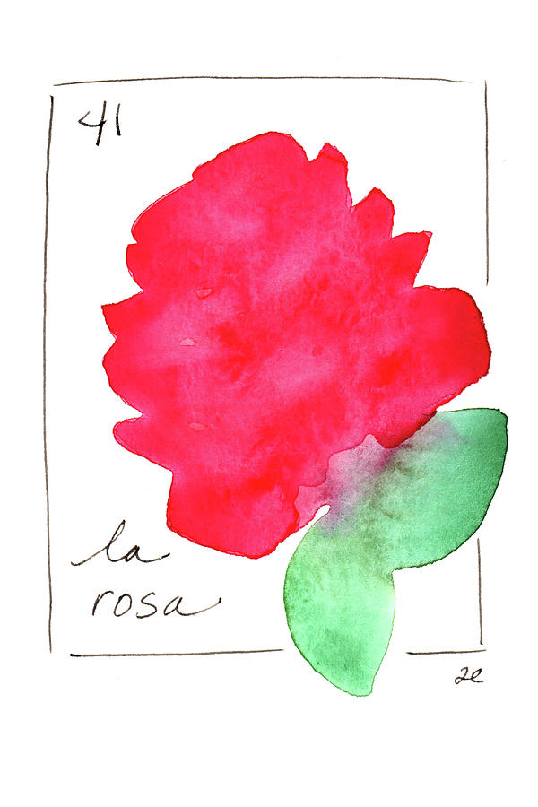 La Rosa Painting by Anna Elkins