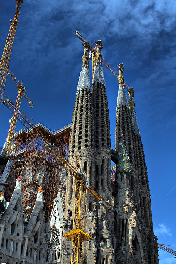 La Sagrada Familia by Antonio Gaudi Photograph by Farol Tomson