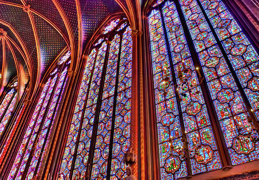 La Sainte-Chapelle Photograph by Nigel Fletcher-Jones