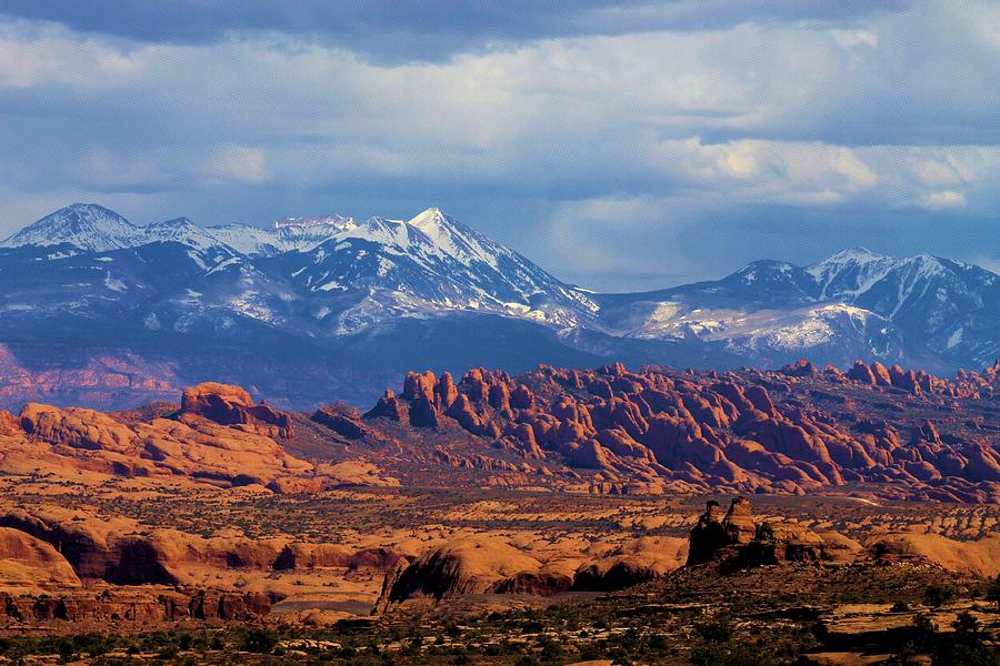 la Sal Mountains IN UTAH Photograph by G Berry