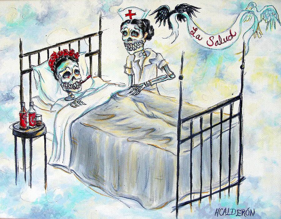 La Salud Painting by Heather Calderon