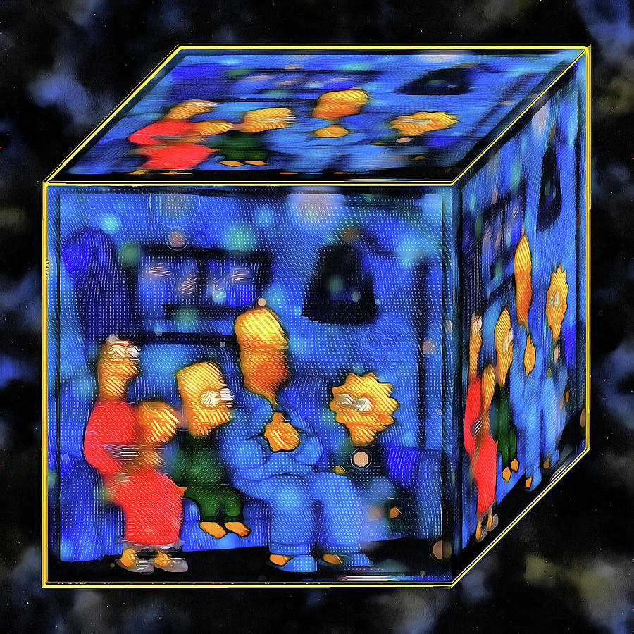 bart simpson rubik's cube