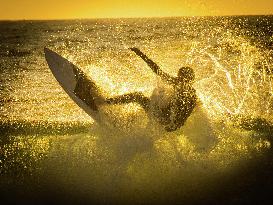 LA Surfers Photograph by Colin Collins