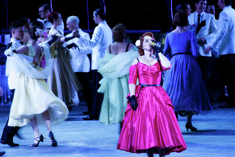 La Traviata Photograph - La Traviata  - Party On Stage by Miroslava Jurcik